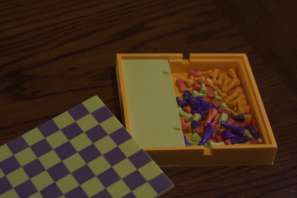 view of the inside of the box without the lid on it